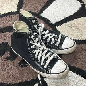 Converse Black High-Top Sneakers